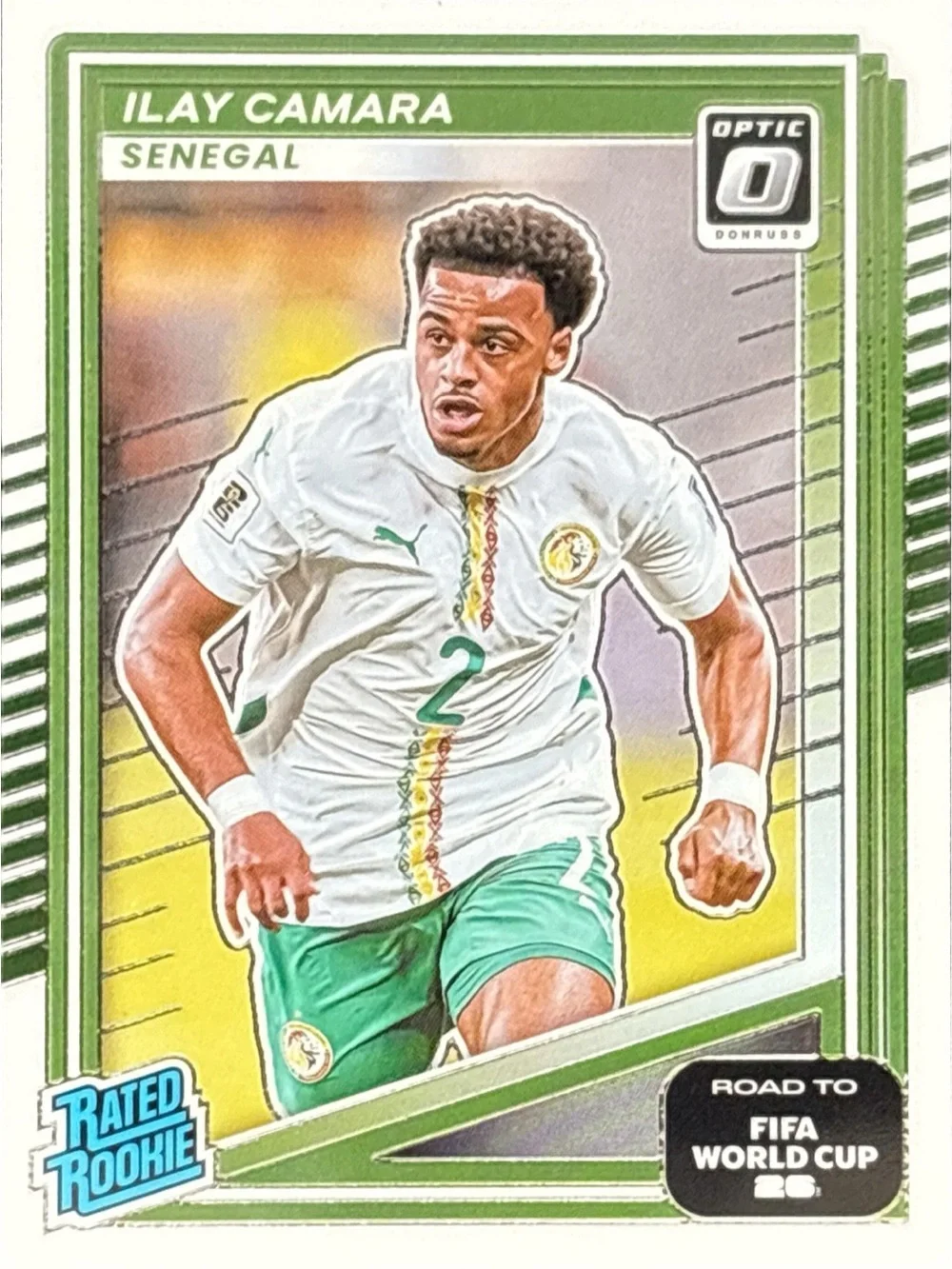 Panini Optic World Cup Rated Rookie Soccer Trading Card - Ilay Camara